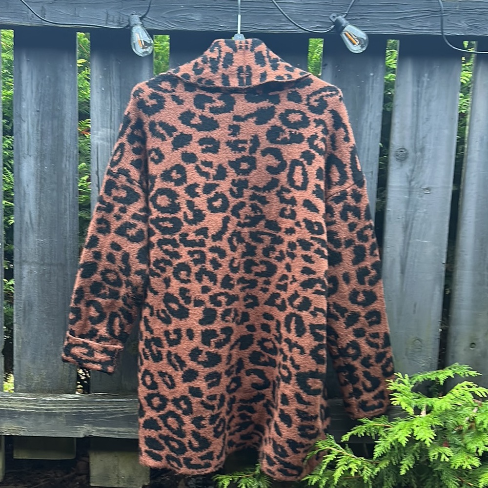 Time and Tru Women’s Long Sleeve Open Cardigan - Picture 4 of 5